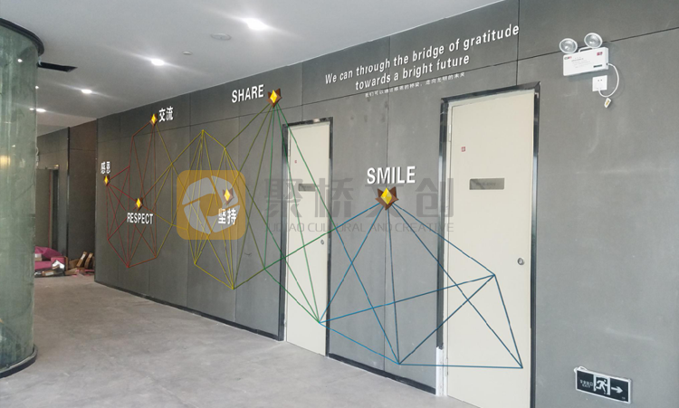 立白企業(yè)文化走廊設(shè)計